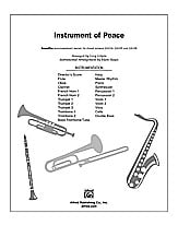 Instrument of Peace Instrumental Parts choral sheet music cover Thumbnail